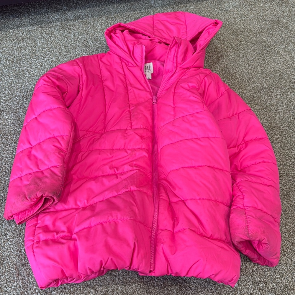 Girls XL Gap hot pink winter jacket
